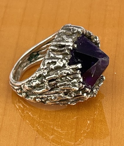 Anello design argento - in,