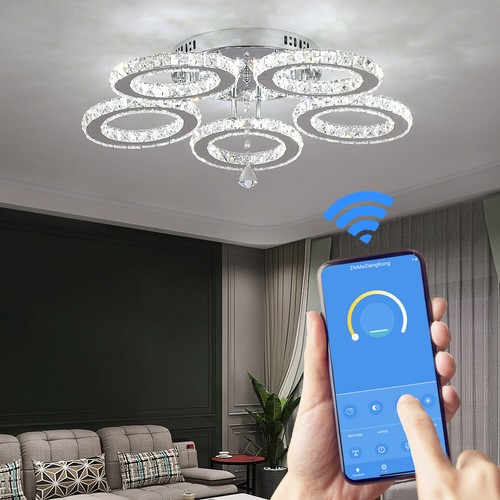 Plafoniera led cristallo - led,